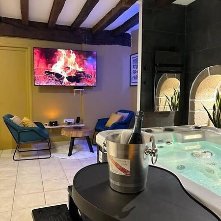 L'Etreinte, Gite De Charme Avec Jacuzzi Interieur Et Sauna Guéméné-sur-Scorff Exterior foto