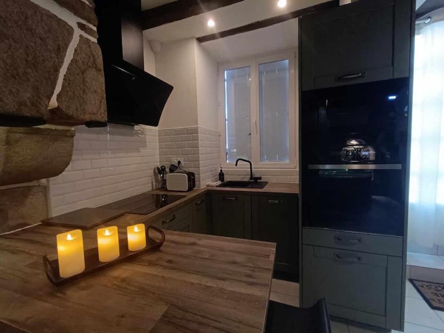 L'Etreinte, Gite De Charme Avec Jacuzzi Interieur Et Sauna Guéméné-sur-Scorff Exterior foto